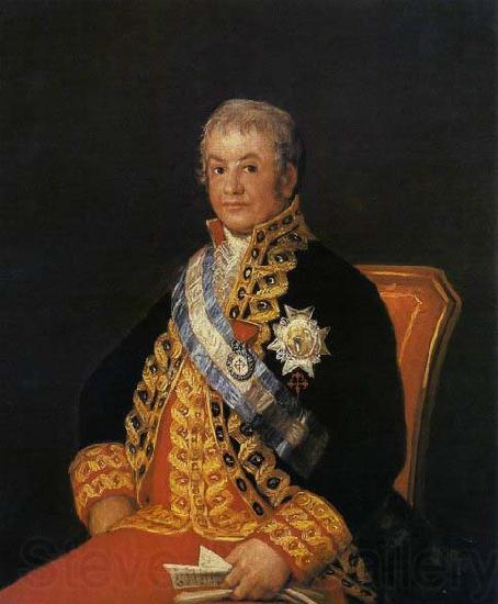 Francisco de goya y Lucientes Portrait of Jos Antonio